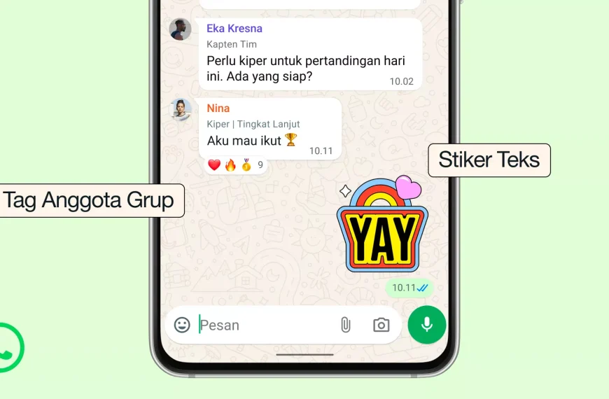 Awal 2026, WhatsApp Resmi Luncurkan Rangkaian Fitur Baru untuk Group Chat