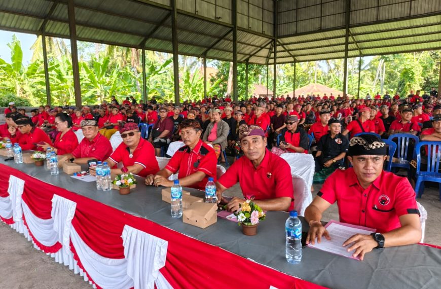 Ribuan Kader Bergerak Serentak, PDIP Buleleng Matangkan Struktur Ranting