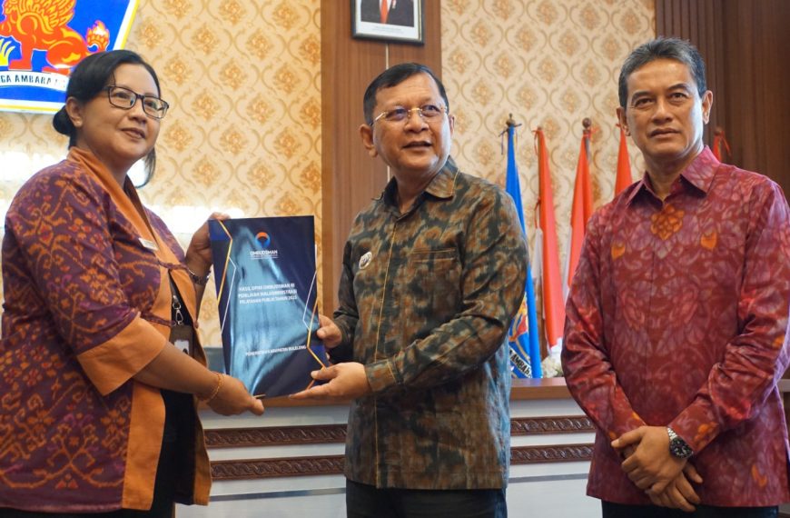 Pemkab Buleleng Raih Opini Kualitas Tinggi Pelayanan Publik 2025 dari Ombudsman RI