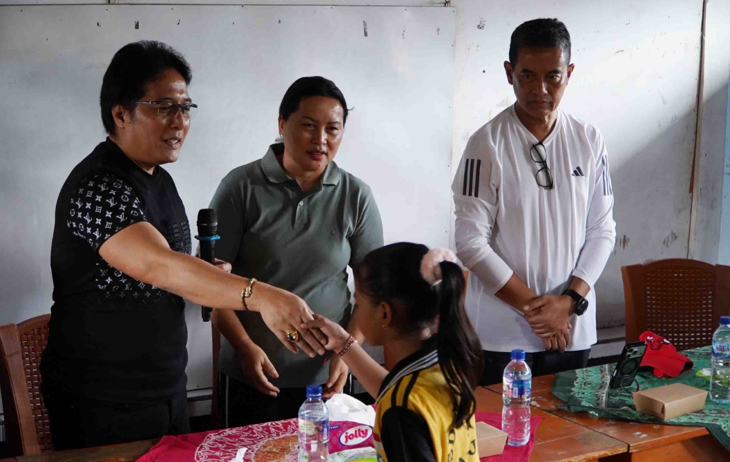 Wabup Supriatna Dampingi Wagub Bali Tinjau Lokasi Banjir Bandang di Banjar, Pemulihan Dikebut
