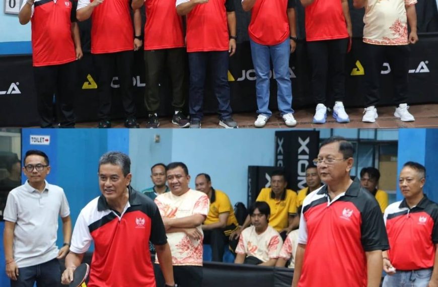 Semarak HUT ke-422 Kota Singaraja, Kejuaraan Tenis Meja Buleleng Jadi Ajang Pembinaan Atlet Muda