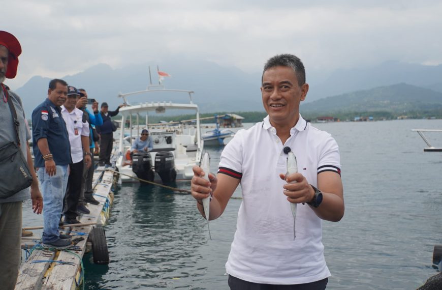 Buleleng Panen Bandeng Perdana, Perkuat Ketahanan Pangan Daerah