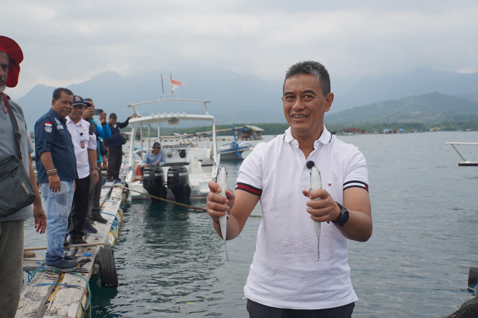 Buleleng Panen Bandeng Perdana, Perkuat Ketahanan Pangan Daerah