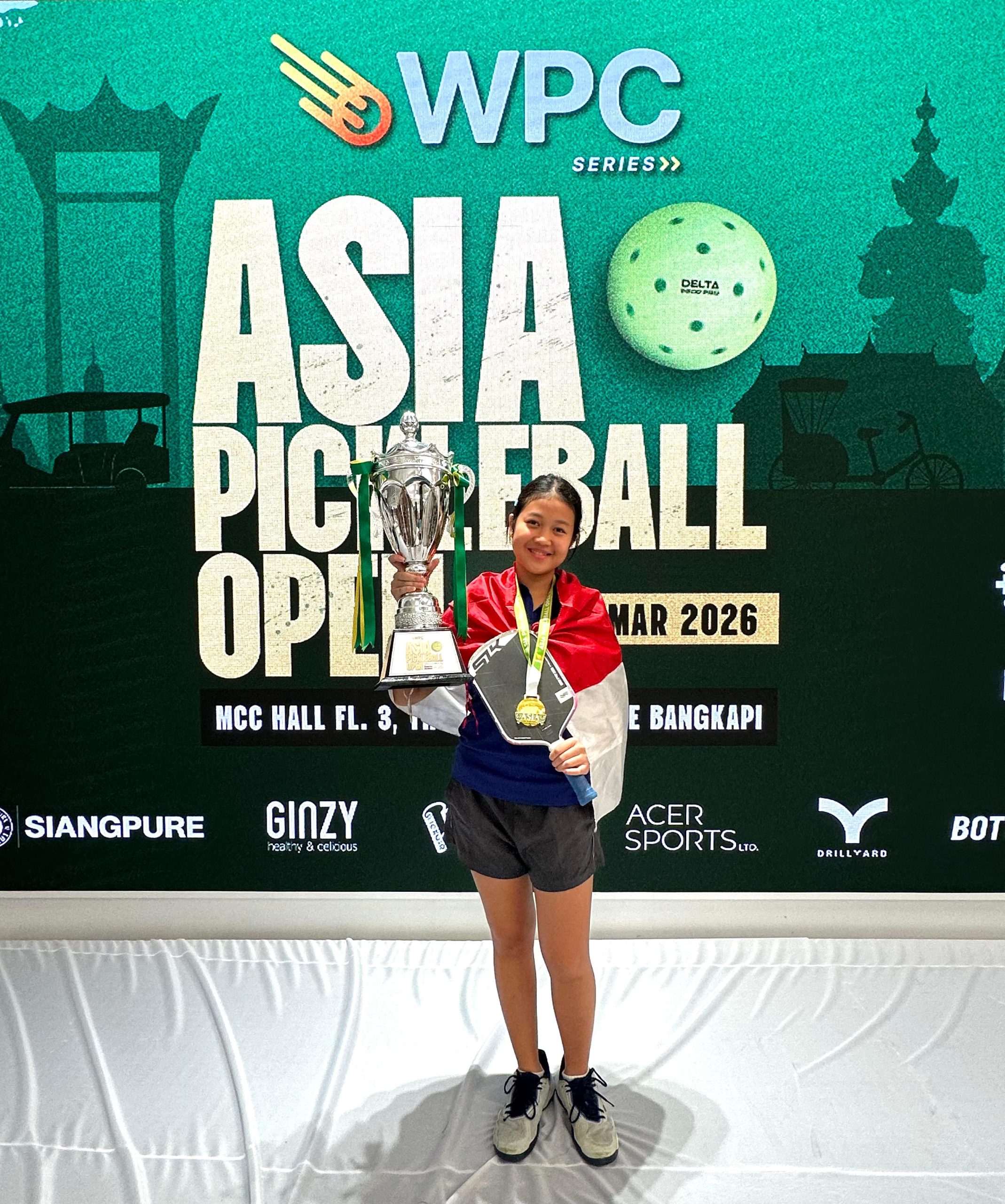 Lana Lauditha Bersinar di Thailand, Buleleng Tegaskan Potensi Pickleball di Kancah Internasional