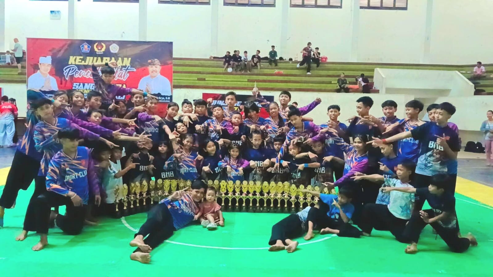 Bakti Negara Banyuning Borong Emas, Dominasi Pencak Silat Porjar Buleleng