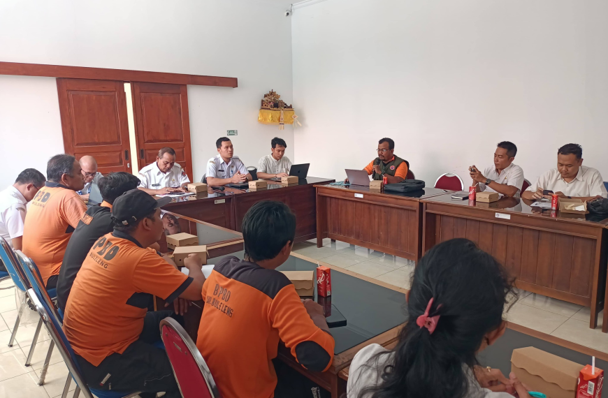 Optimalisasi SIK, BPBD Buleleng Perkuat Kesiapsiagaan Bencana Berbasis Digital