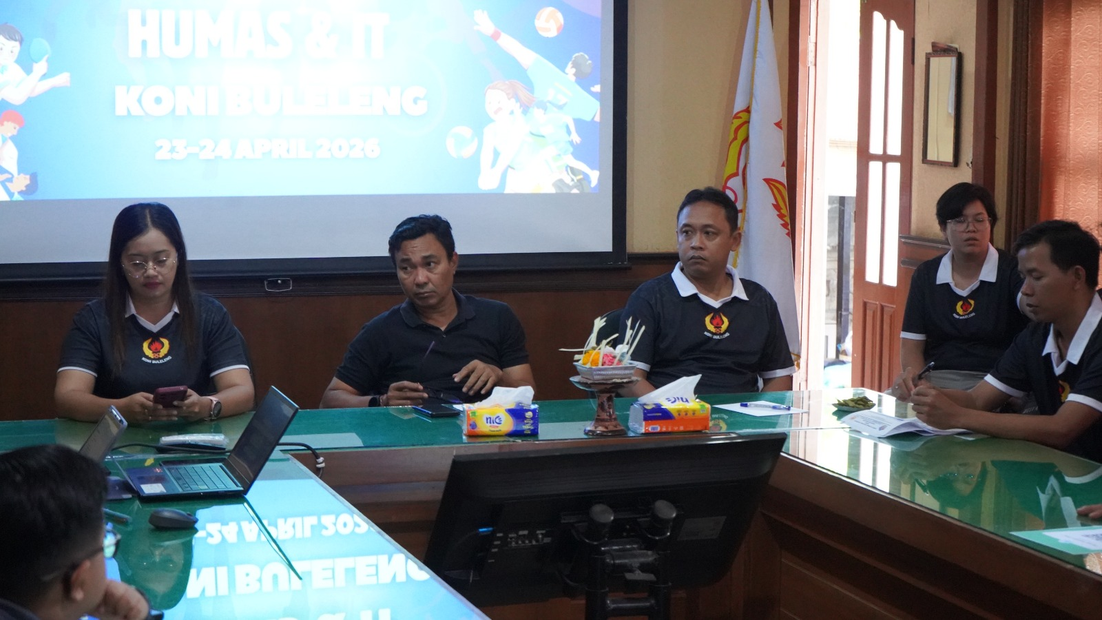 KONI Buleleng Perkuat Peran Humas dan IT, Dorong Cabor Aktif Bangun Publikasi Digital