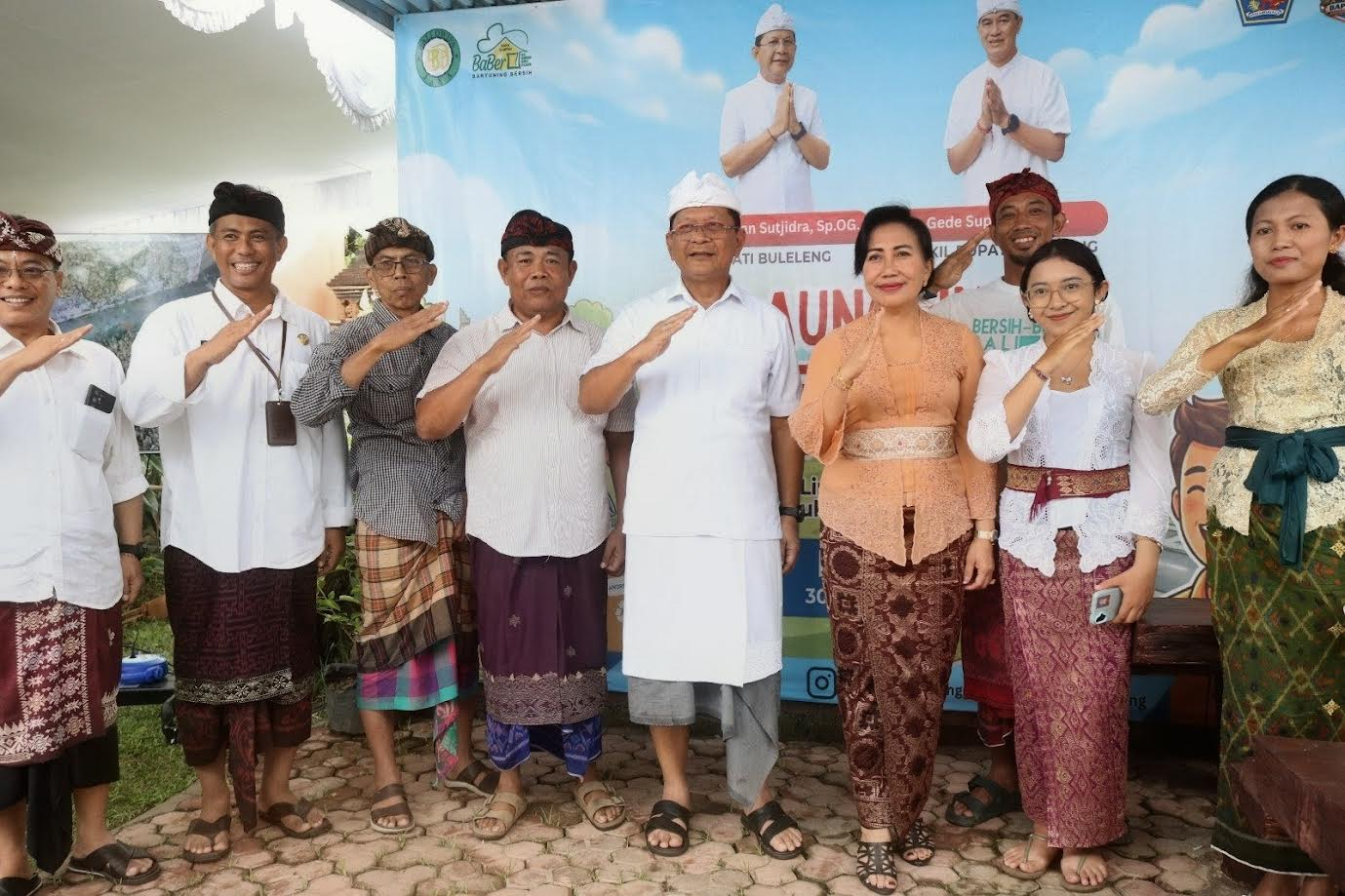 Bupati Sutjidra Luncurkan Inovasi Bayar PBB Lewat Bank Sampah Non Tunai