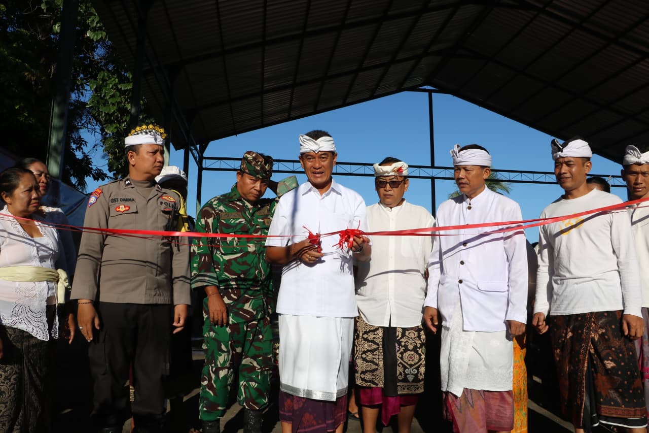 Wabup Supriatna Resmikan Infrastruktur Desa Panji, Dorong Pelayanan Publik Kian Optimal