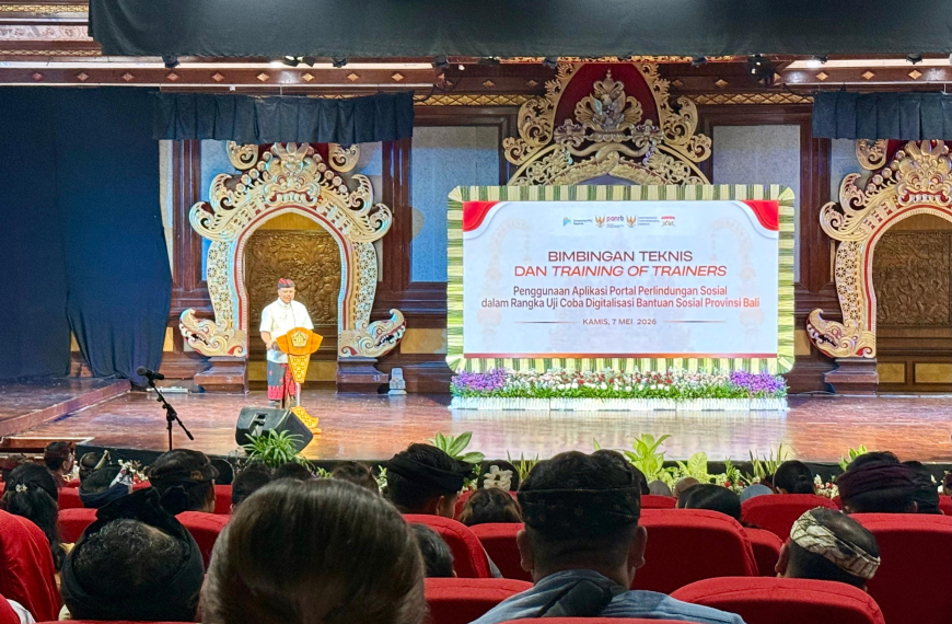 Sekda Bali Buka Bimtek Digitalisasi Bansos, 8.029 Agen Diminta Maksimal Jaga Kepercayaan Pusat
