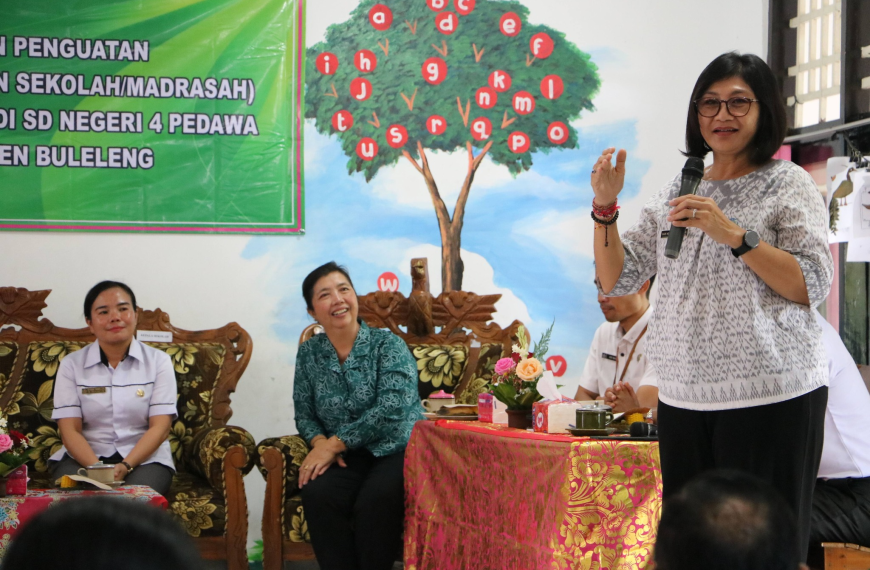 TP PKK Buleleng Dorong Penguatan UKS di SDN 4 Pedawa demi Ciptakan Sekolah Sehat