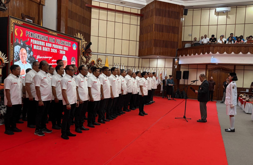 Supriatna Dukung Kepengurusan Baru KONI Bali untuk Cetak Prestasi Gemilang