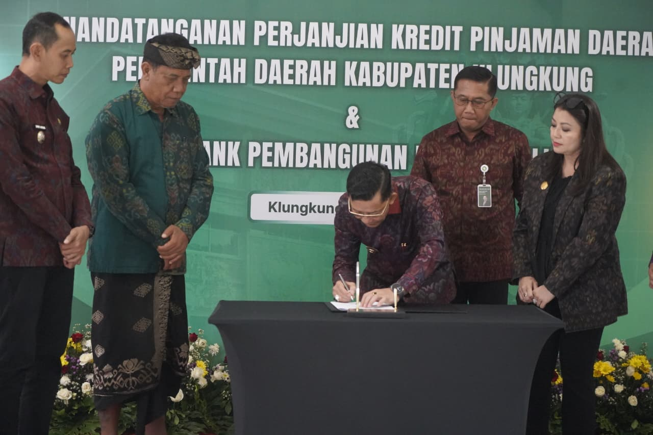 Akselerasi Pembangunan Nusa Penida, Klungkung Manfaatkan Kredit BPD Bali Rp114,1 Miliar