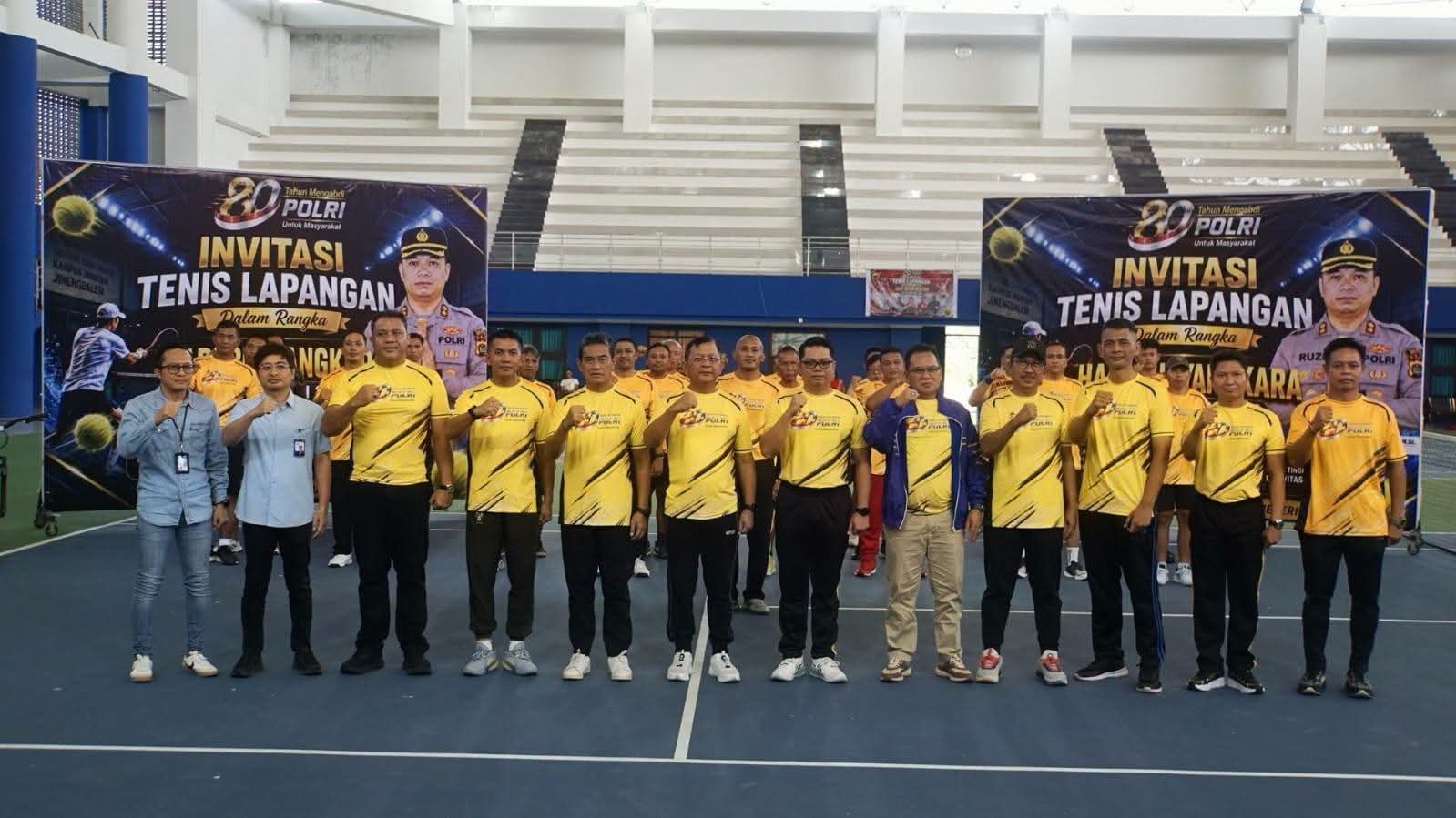 Hari Bhayangkara ke-80, Turnamen Tenis Jadi Wadah Pererat Kolaborasi Pemerintah, TNI-Polri dan Forkopimda di Buleleng