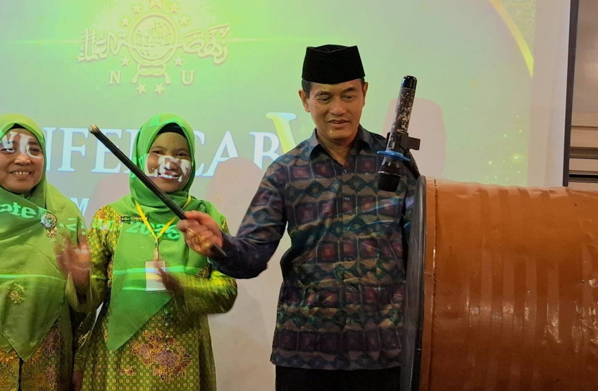 Hadiri Konferensi Cabang VIII Muslimat NU, Wabup Gede Supriatna Dorong Penguatan Peran Organisasi dalam Pembangunan Daerah