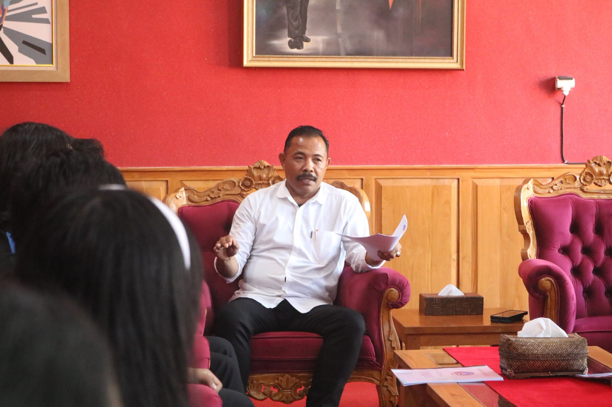 Ketua DPRD Buleleng Terima Audiensi DPM FHIS Undiksha, Bahas RUU Polri dan Dampak Kenaikan BBM