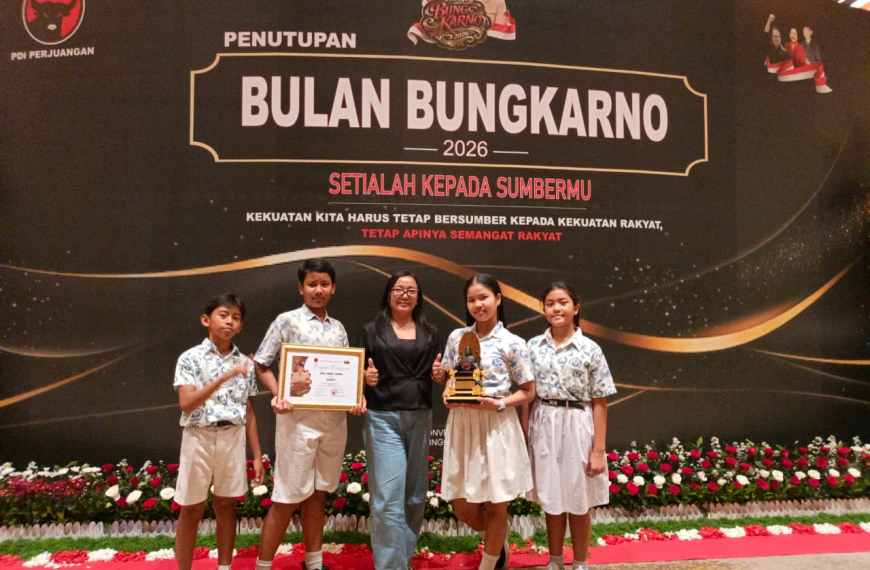 SDN 1 Paket Agung Raih Juara I Utsawa Widyatarka Susastra Bali 2026, Harumkan Nama Buleleng di Penutupan Bulan Bung Karno
