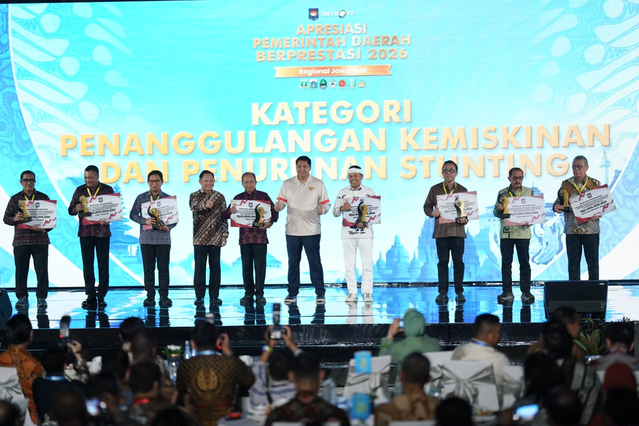 Dominasi Regional Jawa-Bali, Pemprov Bali Boyong Dua Penghargaan Utama dan Insentif Rp6 Miliar