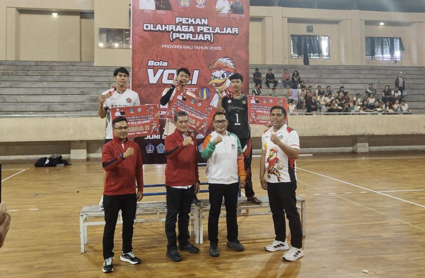 Semangat Juang Hingga Akhir, Tim Voli Buleleng Raih Juara II PORJAR Bali 2026