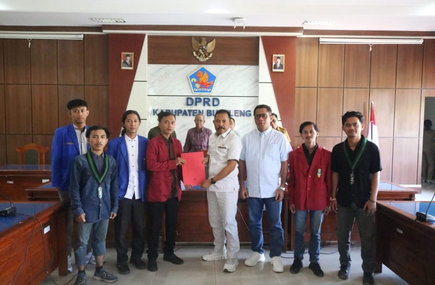 DPRD Buleleng Tegaskan Aspirasi Mahasiswa Perkuat Pengawalan Pembangunan Strategis Daerah