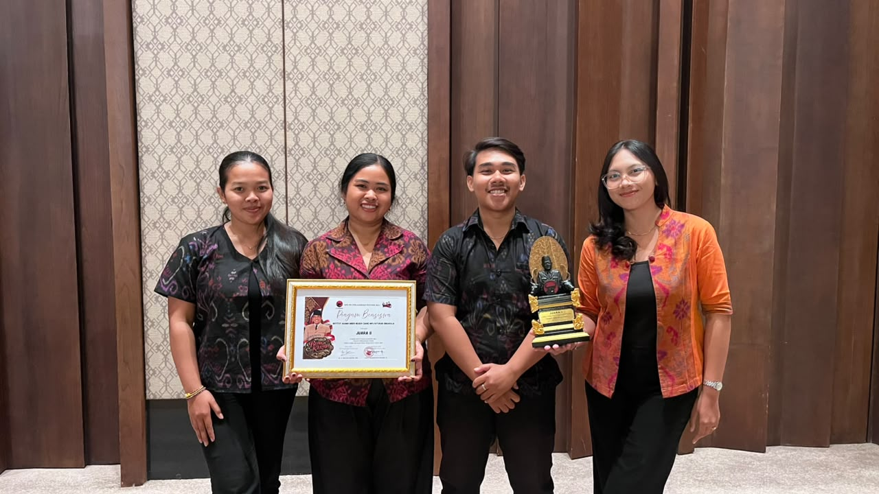 Mahasiswa IMK Singaraja Raih Juara II Utsawa Widyatarka Susastra Bali 2026