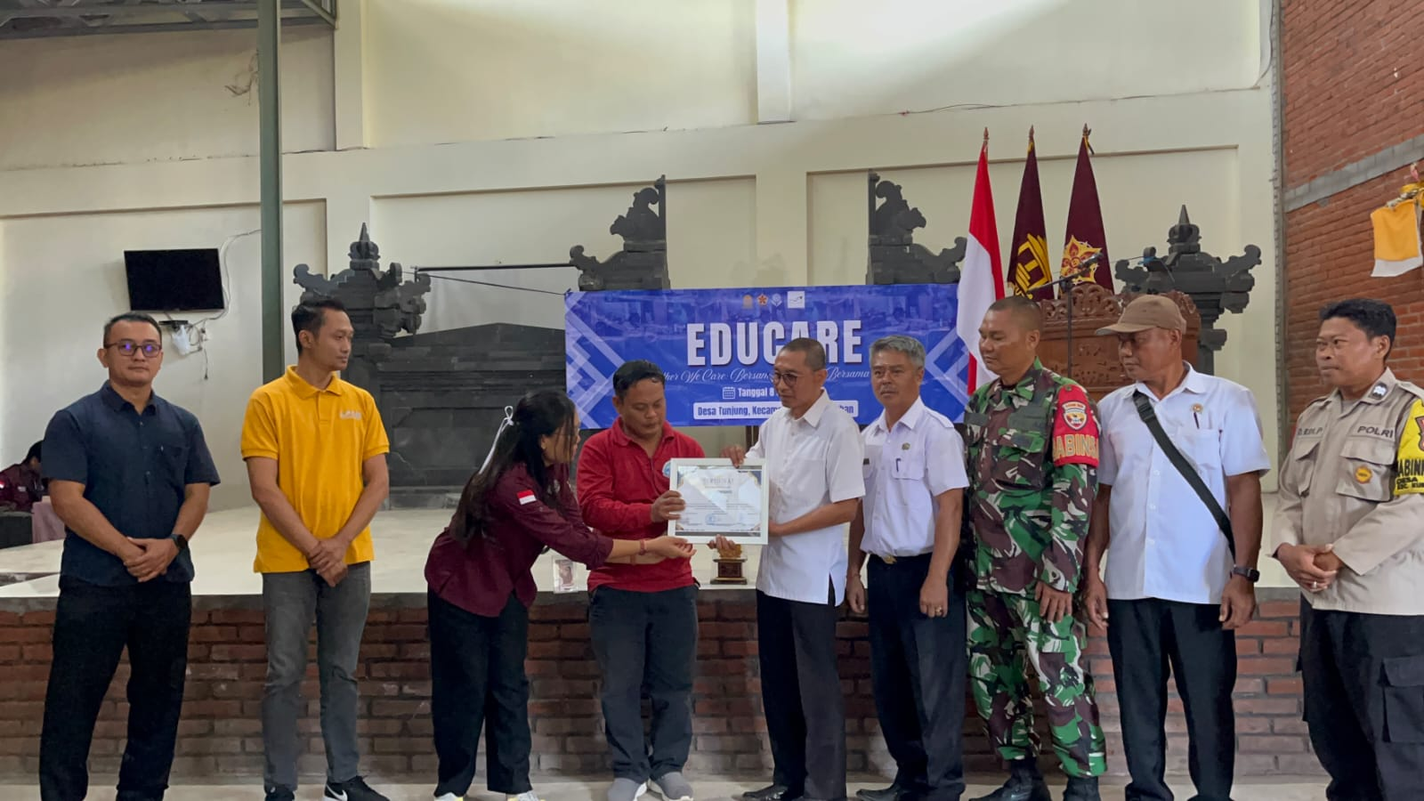 Yayasan Ekadanta Balidwipa Bersama IAHN Mpu Kuturan Hadirkan EduCare 2026: Wujud Kepedulian Sosial, Kesehatan, dan Pendidikan bagi Masyarakat Desa Tunjung