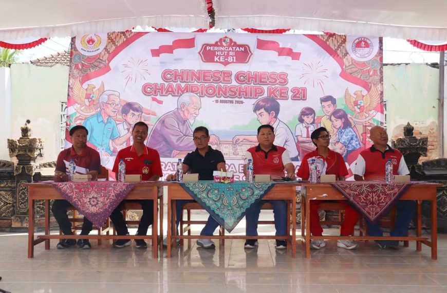 Chinese Chess Championship XXI Jadi Ajang Cetak Bibit Atlet Xiangqi Buleleng