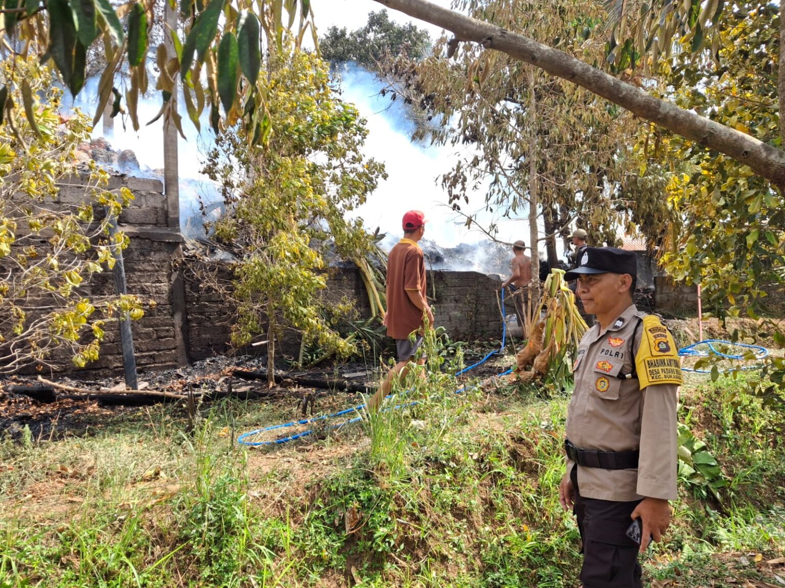 Gudang Penyulingan Minyak Cengkih di Padangbulia Terbakar, Kerugian Rp600 Juta