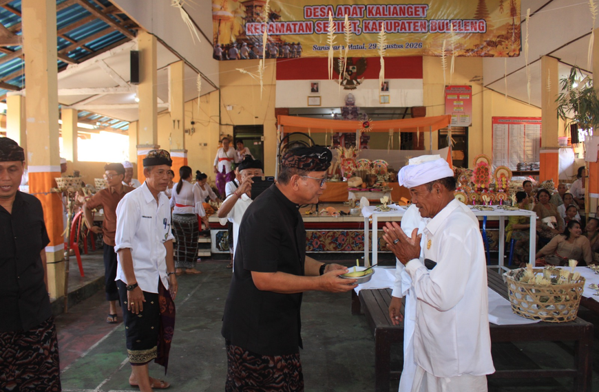 Komitmen Nyata Pemkab Buleleng, Salurkan Rp516 juta untuk Ngaben Massal Sepanjang 2026