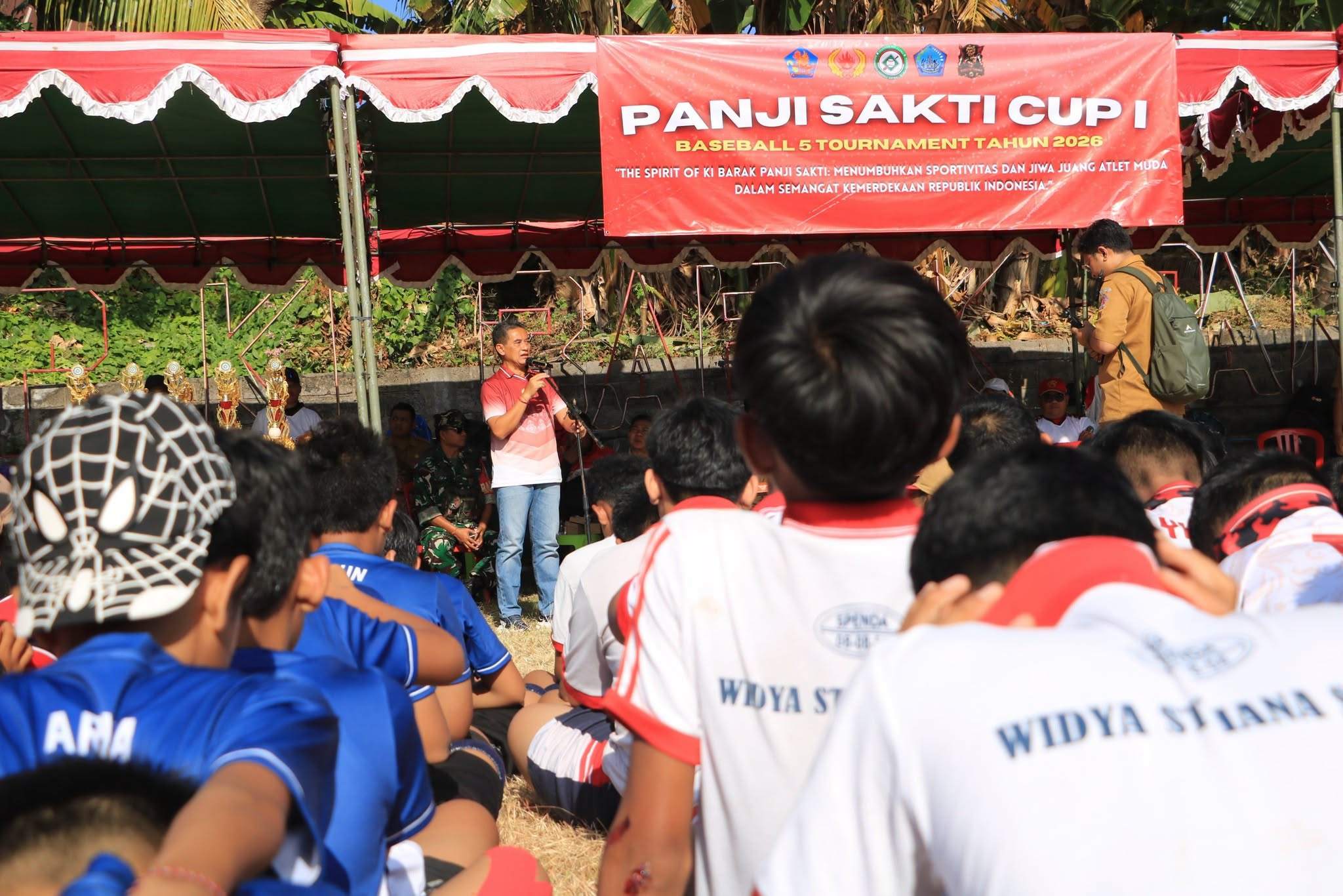 Ketua KONI Buleleng Buka Panji Sakti Cup I 2026, Targetkan Baseball Buleleng Bersinar di Porprov Bali 2027