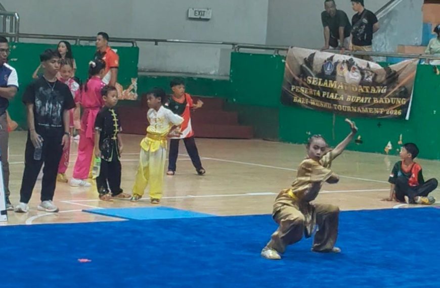 Panas Mesin Menuju Porprov, Wushu Buleleng Turunkan 40 Atlet di Bupati Badung Cup Bali 2026
