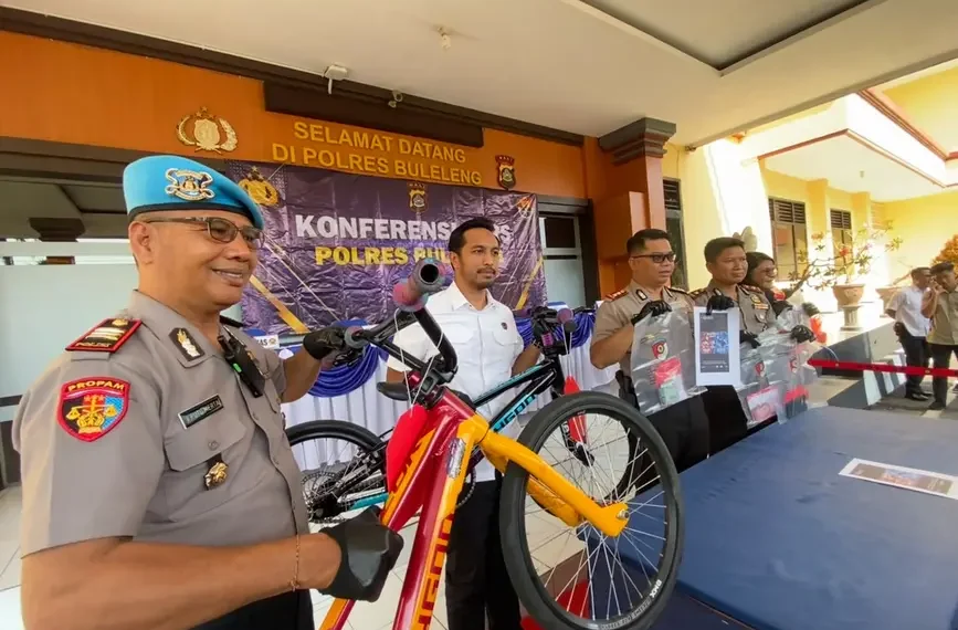 30 Anak dan 2 Dewasa Diamankan, Balap Sepeda Liar di Singaraja Diduga Jadi Ajang Judi