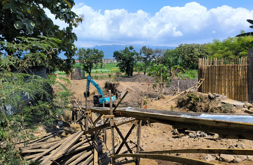 Hadapi Musim Hujan, Pemkab Buleleng Pacu Pembangunan Jembatan Integrated Farming Banyuasri
