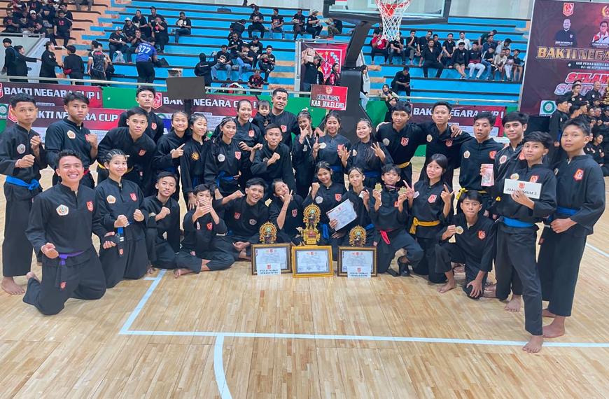PSPS Bakti Negara DPC Buleleng Raih Juara III Umum Bakti Negara Cup I