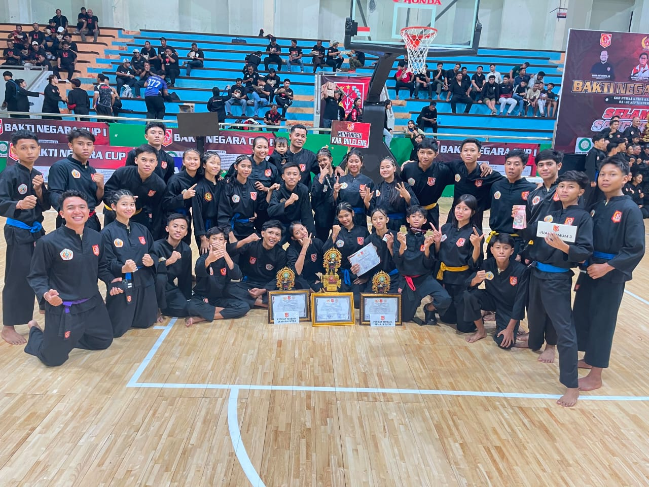 PSPS Bakti Negara DPC Buleleng Raih Juara III Umum Bakti Negara Cup I